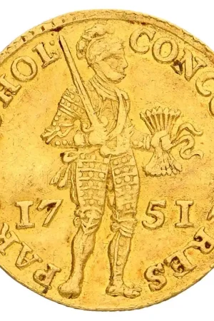 Tani Gouden Dukaat Holland 1751