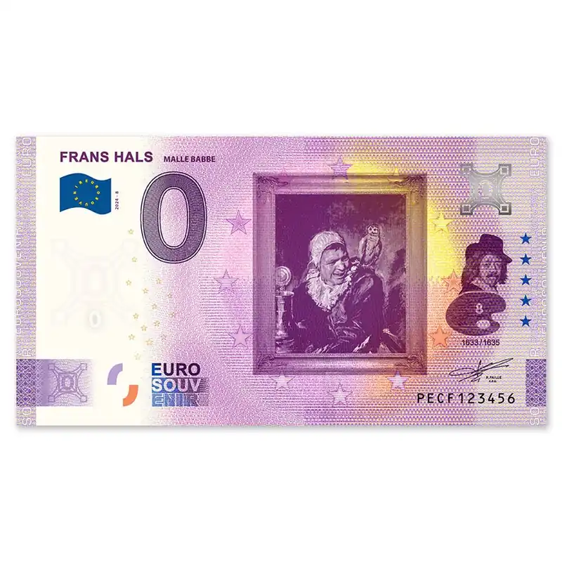 0 Euro Biljet "Frans Hals - Malle Babbe" Tani