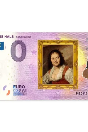 Tylko dziś 0 Euro Biljet - Frans Hals - Zigeunermeisje - kleur