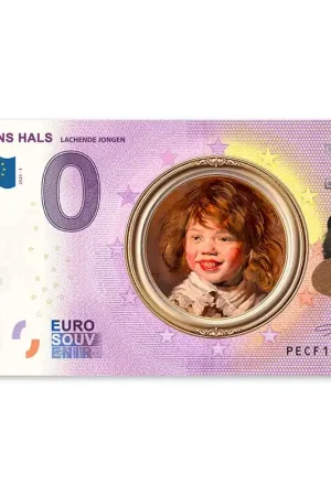 Nowość 0 Euro Biljet Frans Hals - Lachende Jongen - kleur
