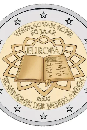 Oferta limitowana Nederland 2 Euro "Verdrag van Rome" 2007 UNC