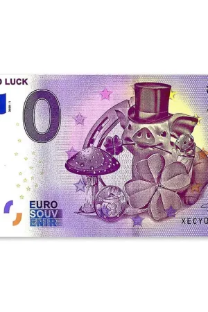 0-Euro Biljet Good Luck Rabat