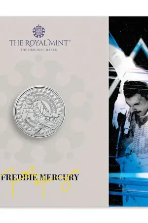 Autentyczny Groot-Brittannië £5 "Freddie Mercury" 2025