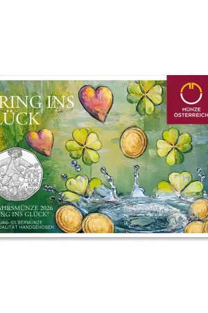 Oostenrijk 5 euro "Spring in het Geluk" 2026 BU Zilver Ostatnia szansa