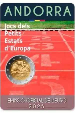 Premium Andorra 2 Euro "Spelen" 2025
