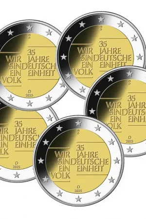 Niska cena Duitsland 2 Euro Set "Duitse Eenheid" 2025