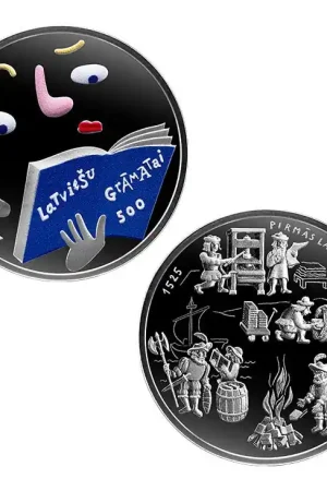 Oferta limitowana Letland 5 Euro "Boeken" 2025