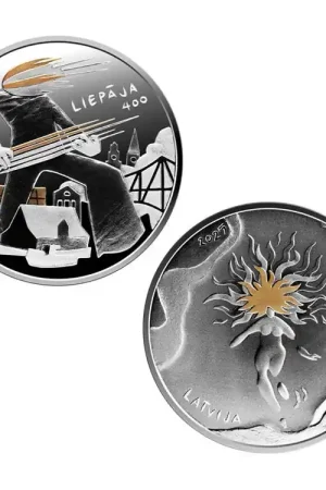 Letland 5 Euro "Zon en Wind" 2025 Popularny