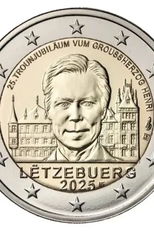Luxemburg 2 Euro "Henri" 2025 UNC Promocja