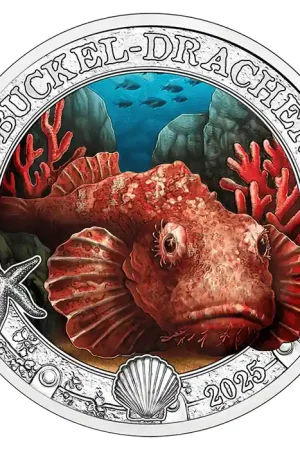 Wyprzedaż Oostenrijk 3 Euro "Valse Steenvis" 2025