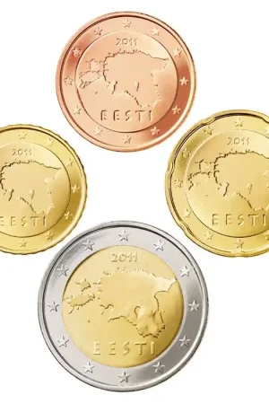 Wysoka jakość Estland UNC Set 2023
