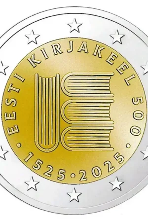 Estland 2 Euro "Boek" 2025 Kup teraz