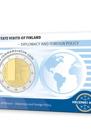 Tani Finland 2 Euro “State Visits of Finland – Diplomacy and Foreign Policy” – BU Quality in Coincard EN