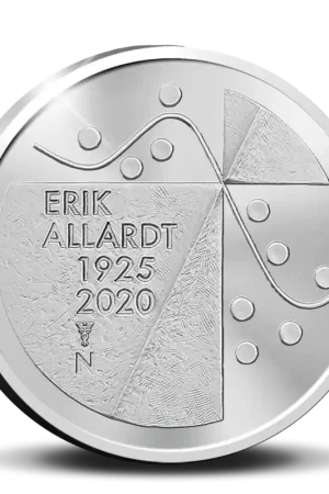 Nowość Finland 20 Euro “Erik Allardt 100 years – Social Sciences in Finland” 2025