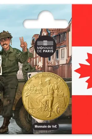 Najlepsza cena Frankrijk 0,25 Euro "Canadese Soldaat" 2025