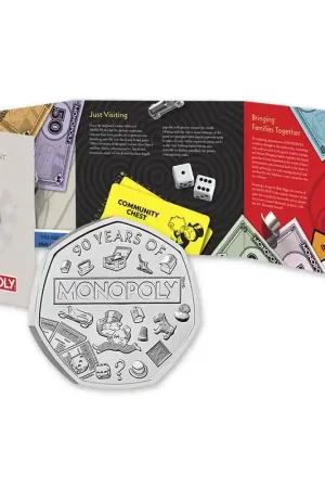 Groot-Brittannië50p "Monopoly" 2025 Oferta limitowana
