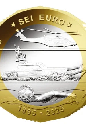 Italië 6 Euro "Kustwacht" 2025 Popularny