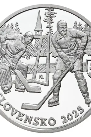 Slowakije 10 Euro "IJshockey" 2025 Popularny