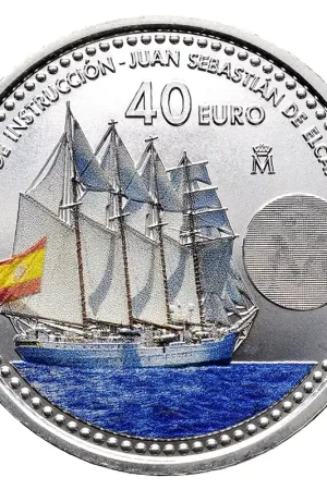 Spanje 40 Euro "Elcano" 2025 Najlepsza cena