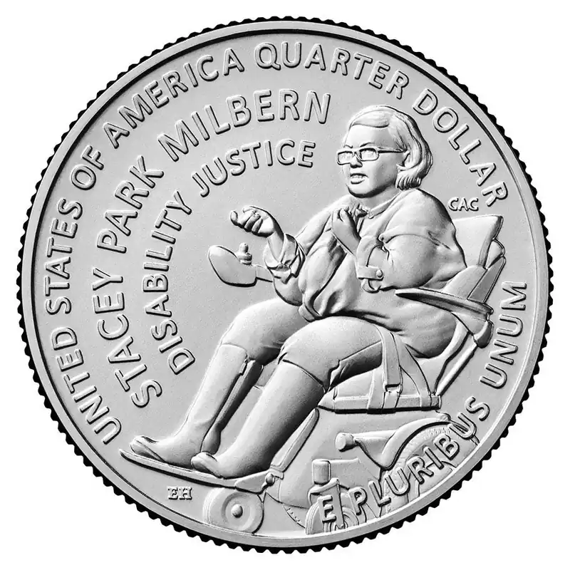 Zwrot pieniędzy US Quarter "Stacey Milbern" 2025 D