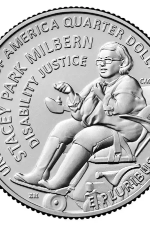 US Quarter "Stacey Milbern" 2025 S Autentyczny