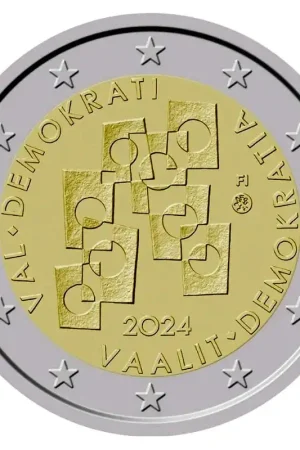 Finland 2 Euro Democratie 2024 UNC Bezpieczna płatność