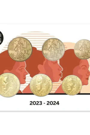 Frankrijk 10-20-50 Cent Set 2023/24 Kup teraz