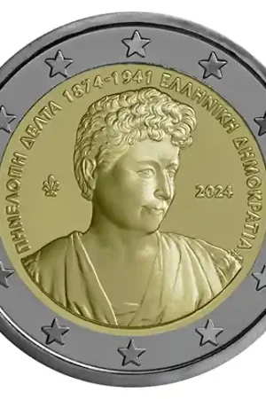 Wysoka jakość Griekenland 2 Euro "Penelope Delta" 2024