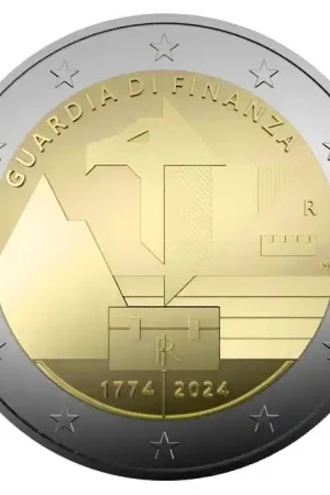 Italie 2 Euro Guardia di Finanza 2024 UNC Nowość