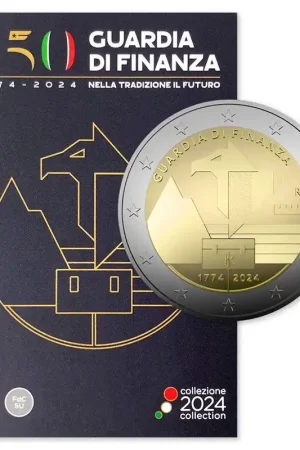 Najlepsza cena Italie 2 Euro Guardia di Finanza 2024 BU