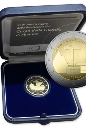 Premium Italie 2 Euro Guardia di Finanza 2024 Proof