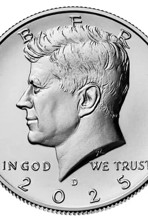Promocja US Half Dollar "Kennedy" 2025 D