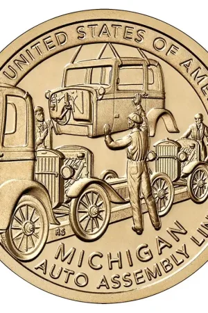 US Innovation Dollar "Michigan" 2025 P Popularny