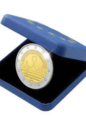 Belgie 2 Euro "Strijd tegen Kanker" 2024 Proof Premium