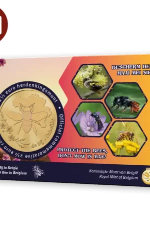2,5 euromunt België 2024 ‘De Bij in België’ BU in coincard NL Tylko dziś