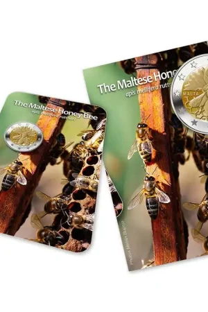 Malta 2 Euro "Honingbij" 2024 Coincard Wyprzedaż