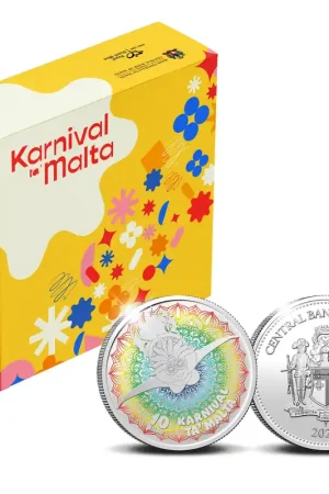Najlepsza cena Malta 10 euro 2024 Malta Carnaval Zilver Prooflike
