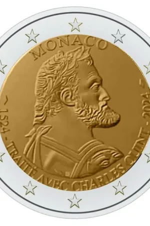 Zamów teraz Monaco 2 Euro "Verdrag van Burgos" 2024