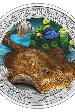 Rabat Oostenrijk 3 Euro "Pijlstaartrog" 2024