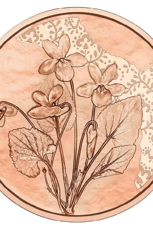 Oostenrijk 10 Euro "Viooltje" 2024 UNC Darmowa dostawa