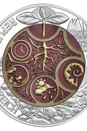 Oostenrijk 25 Euro "Edaphon" 2024 Popularny