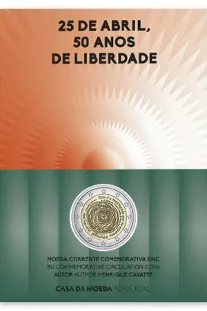 Ostatnia szansa Portugal 2 Euro "Anjerrevolutie" 2024 BU