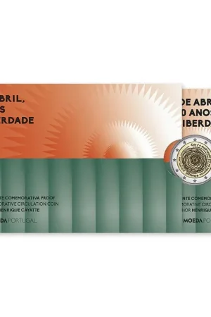 Niska cena Portugal 2 Euro Anjerrevolutie 2024 Proof