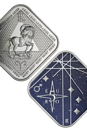 Ekspresowa dostawa Italië 5 Euro "Ram" 2024 Zilver