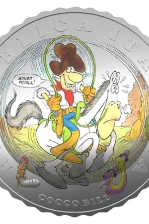 Italië 5 Euro "Jacovitti - Cocco Bill" 2024 Wysoka jakość
