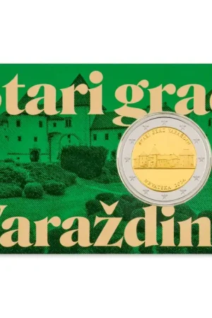 Kroatië 2 Euro "Varaždin" 2024 Coincard Ostatnia szansa