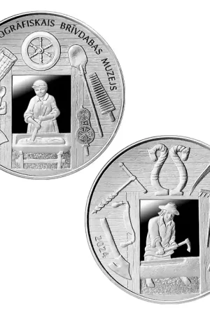 Tylko dziś Letland 5 Euro "Door de tijden" 2024