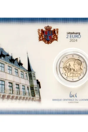 Luxemburg 2 Euro Willem II 2024 BU Coincard Kup teraz