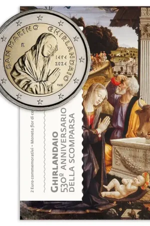 San Marino 2 Euro "Ghirlandaio" 2024 Najlepsza cena
