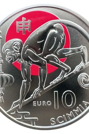 Rabat San Marino 10 Euro "Jaar van de Aap" 2024